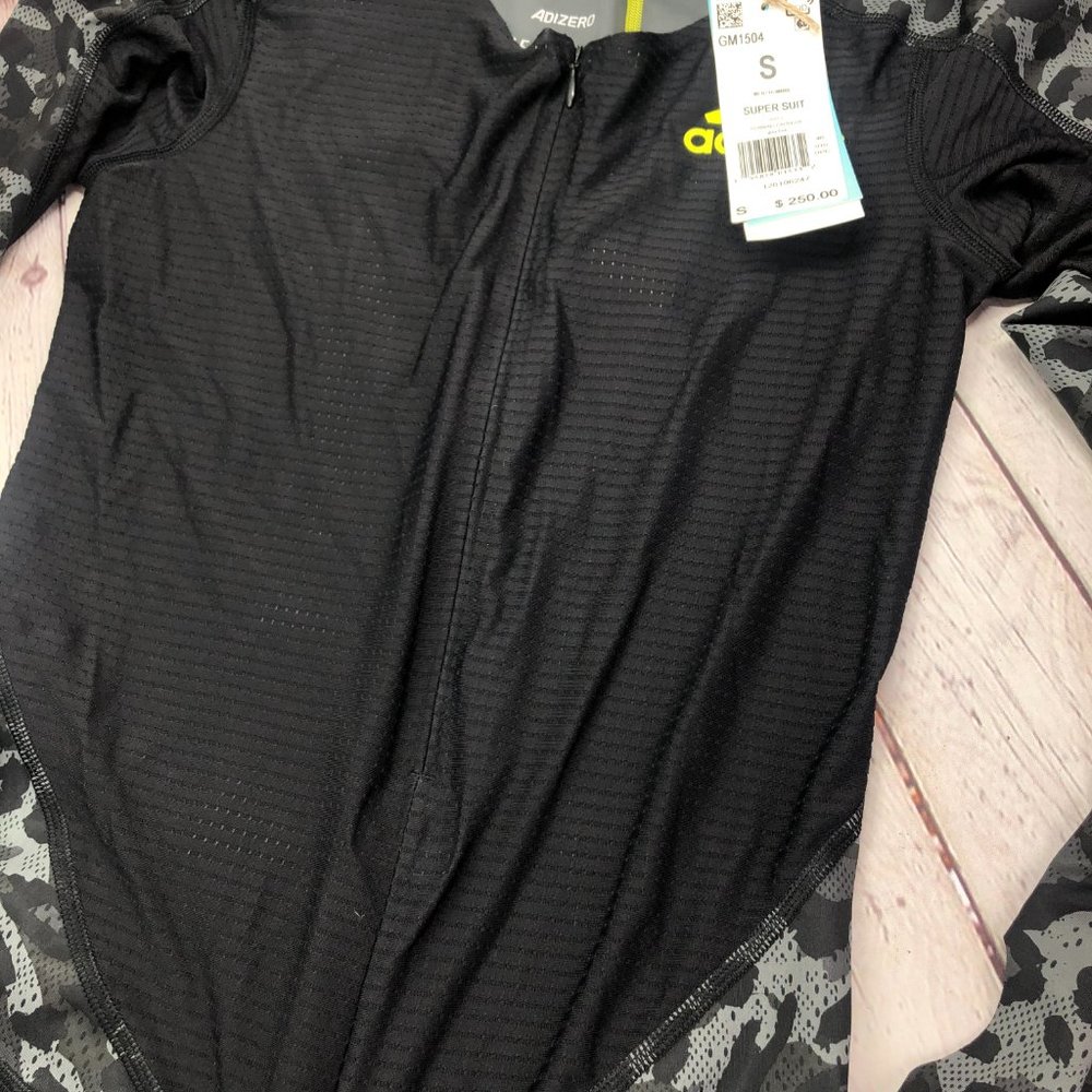 ποΈποΈSOLD Adidas men's SUPER SUIT running carrera size small - Picture 5 of 16